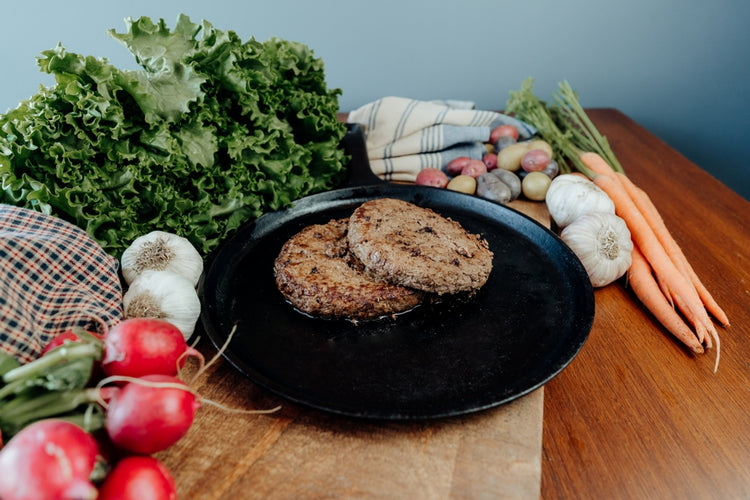 grilled ground sirloin patties
