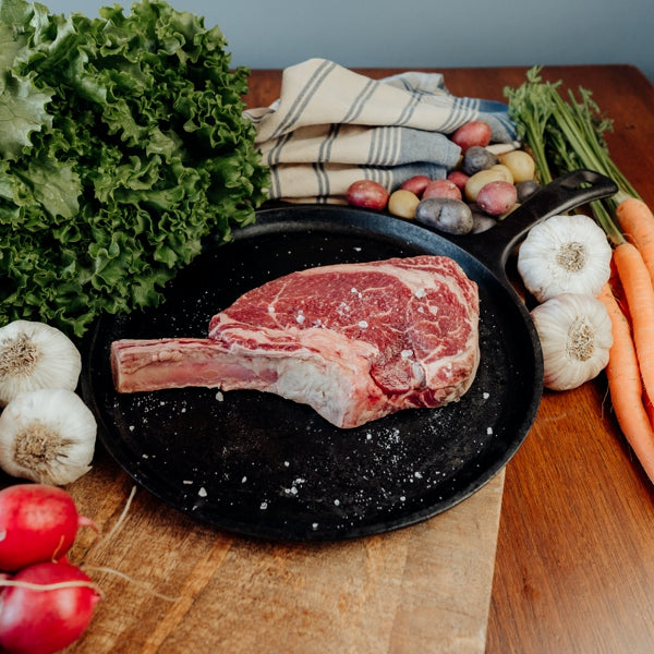 tomahawk ribeye, french bone-in ribeye