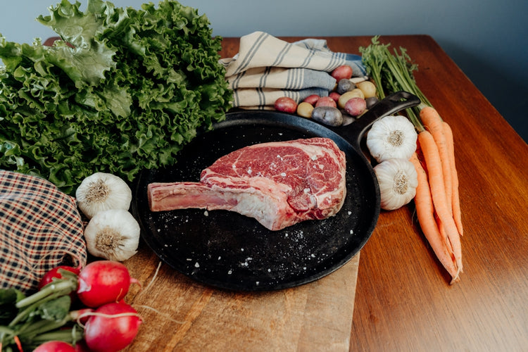 tomahawk ribeye, french bone-in ribeye
