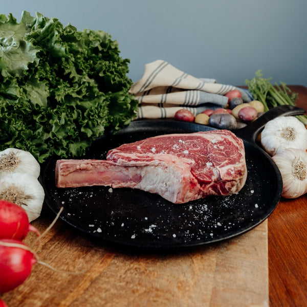 tomahawk ribeye, french bone-in ribeye