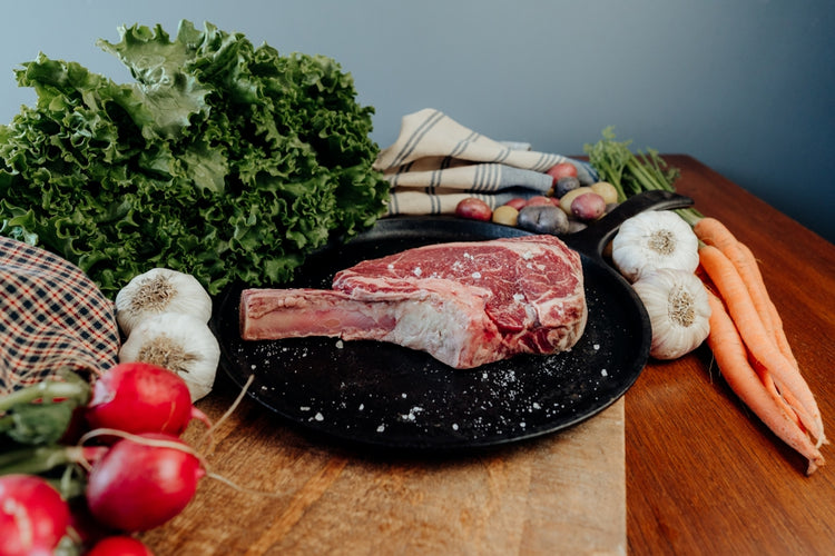 tomahawk ribeye, french bone-in ribeye