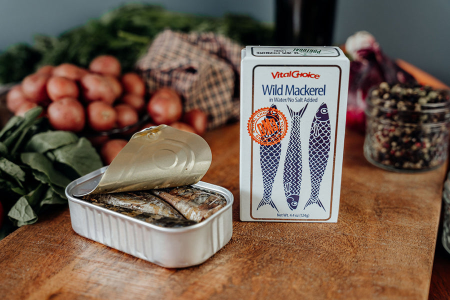 Atlantic Mackerel in Water US Wellness Meats