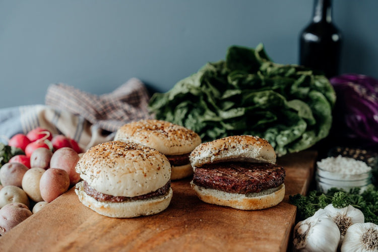 Grilled Bison Patties