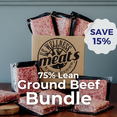 75% Ground Beef Bundle - 25 lbs