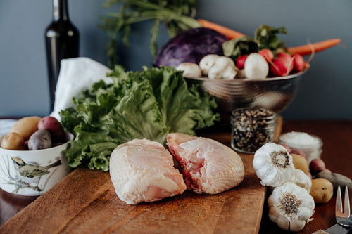 Bone-In, Skin-On Chicken Breast