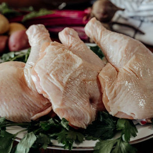 pastured chicken leg quarters