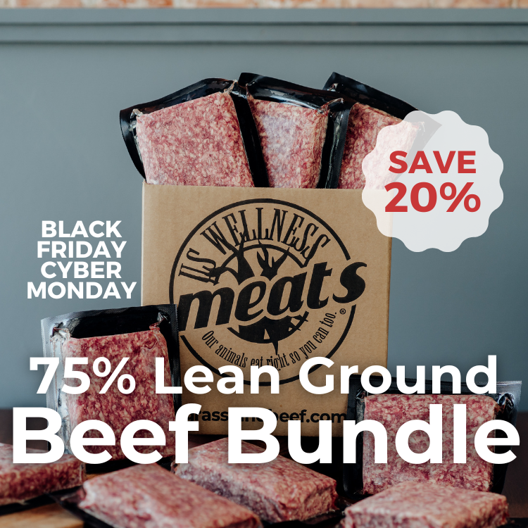 75% Lean Grass-fed Ground Beef