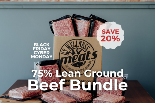 75% Lean Grass-fed Ground Beef