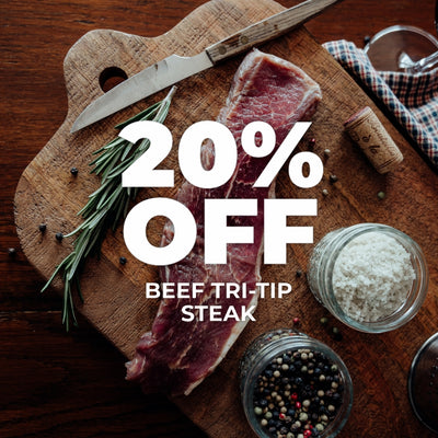 Beef Tri-Tip Steak - 6.5 oz