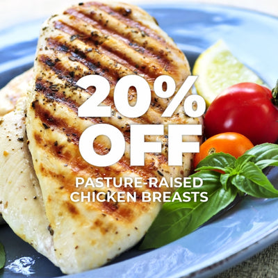 Pasture-raised Chicken Breasts - 1 lb.