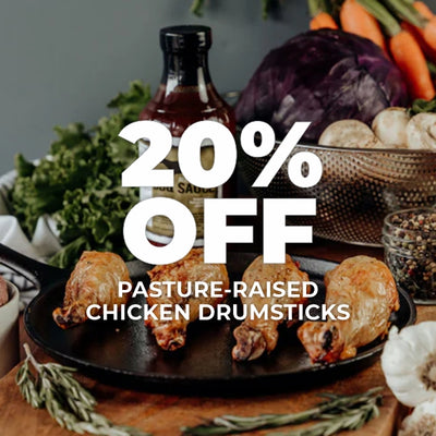 Pasture-raised Chicken Drumsticks - 1.5 lbs.