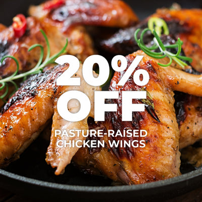 Pasture-raised Chicken Wings - 1.5 lbs