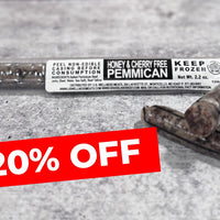 honey cherry free pemmican 20% off