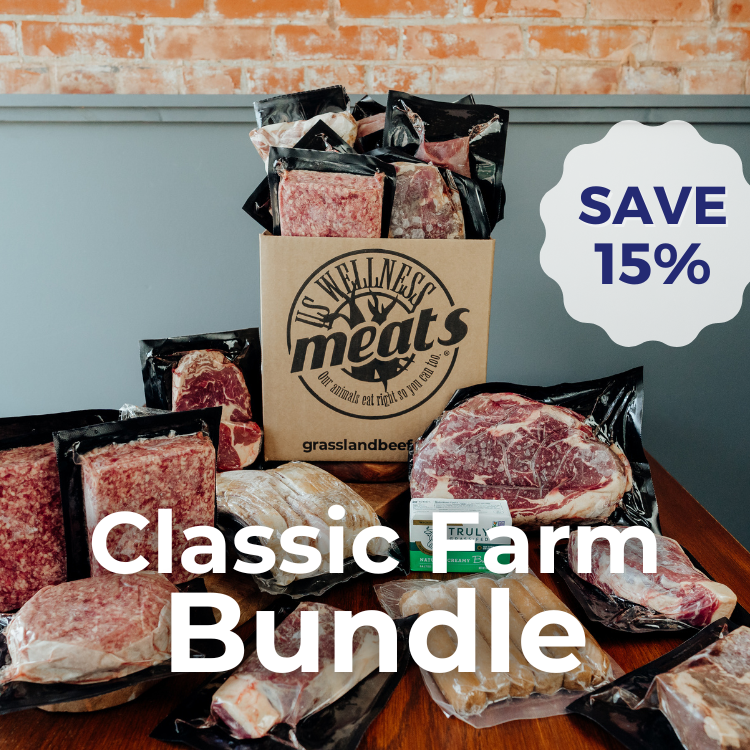 variety steaks, roasts, ground beef, franks, classic bundle