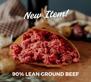 New item - 90% Lean Ground Beef