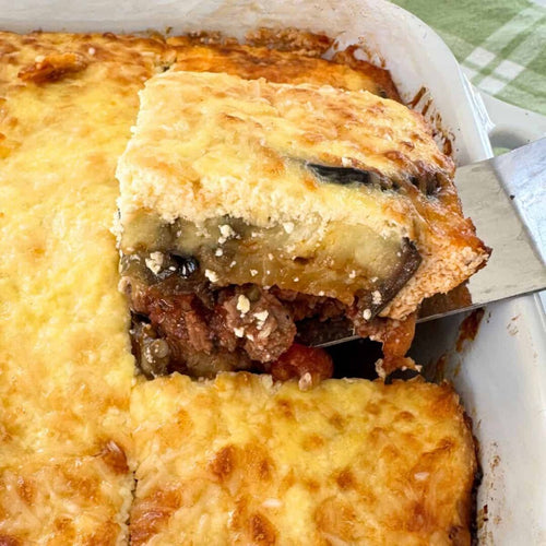 Mediterranean Lamb Moussaka with Creamy Ricotta