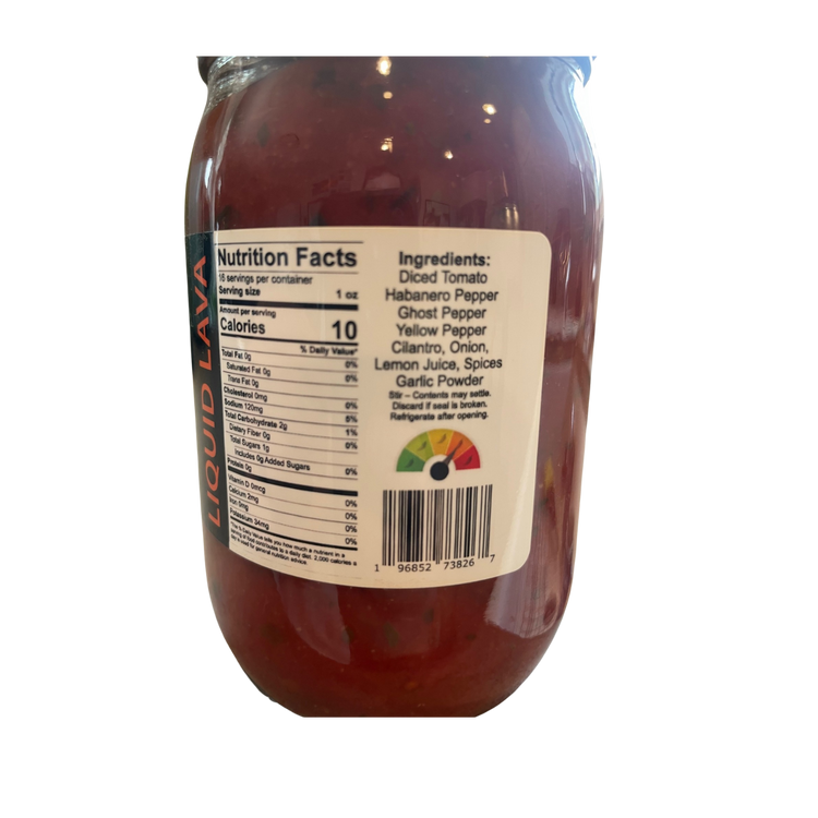 Macho Nacho Liquid Lava 16 oz
