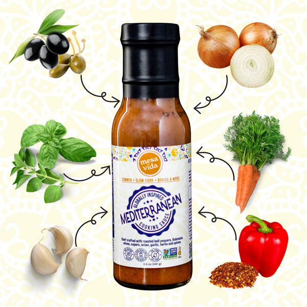 Mesa de Vida Mediterranean Inspired Cooking Sauce