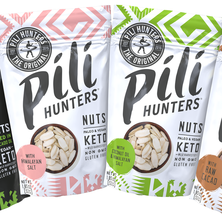 4-pack Pili Hunters™ Nut Variety FREE SHIPPING!