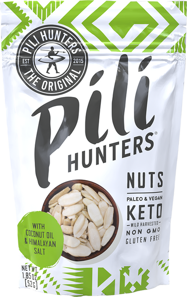 Pili Hunters™ Nuts - Organic Coconut Oil & Himalayan Salt