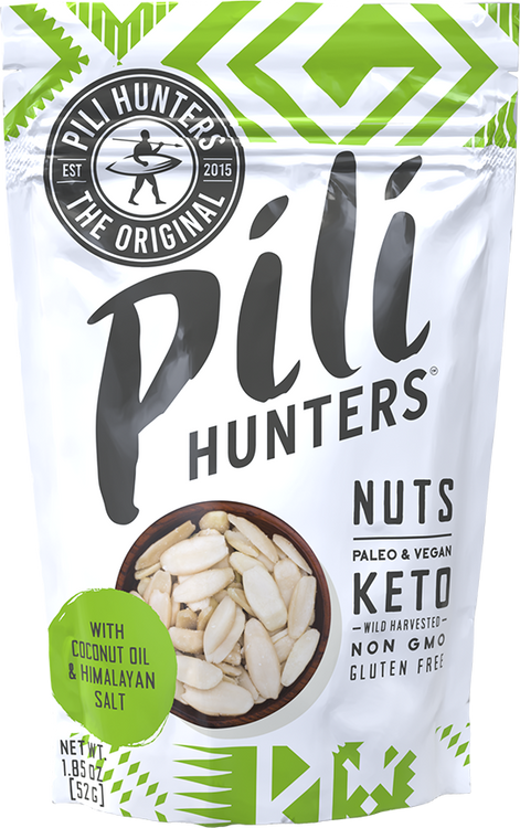 Pili Hunters™ Nuts - Organic Coconut Oil & Himalayan Salt