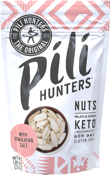 Pili Hunters™ Nuts - Just Pink Himalayan Salt