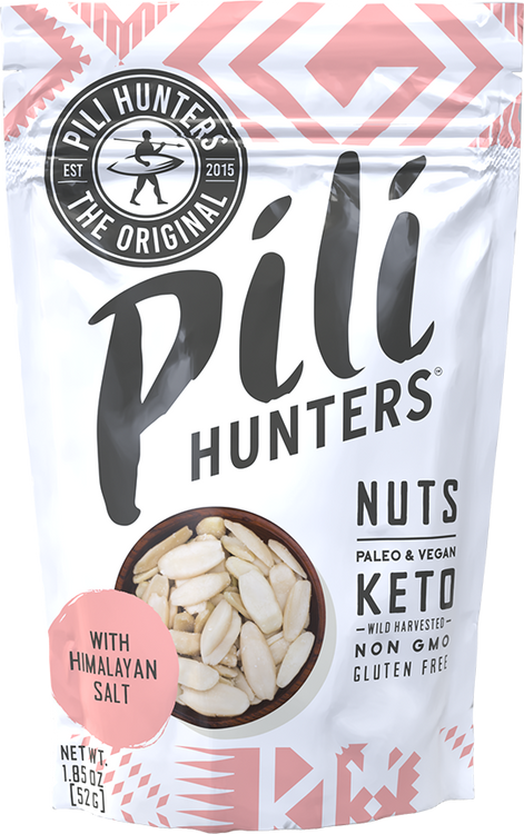 Pili Hunters™ Nuts - Just Pink Himalayan Salt