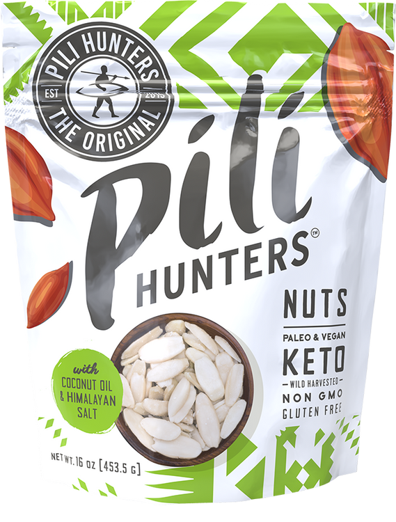 Pili Hunters™ Nuts - Organic Coconut Oil & Himalayan Salt