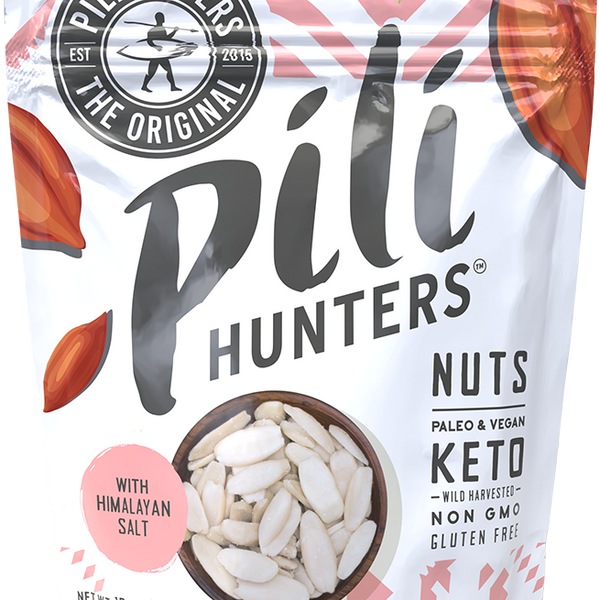 Pili Hunters™ Nuts - Just Pink Himalayan Salt