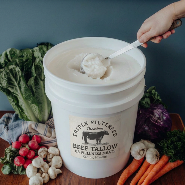 5 gallon premium beef tallow