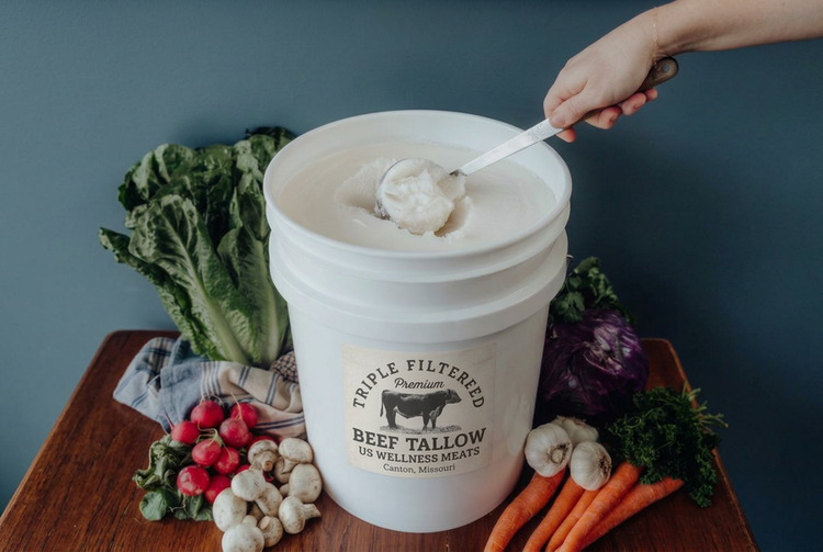 5 gallon premium beef tallow