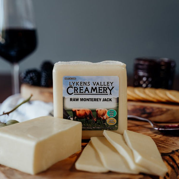 Raw Monterey Jack Cheese