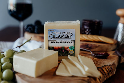 Raw Sharp Cheddar Cheese