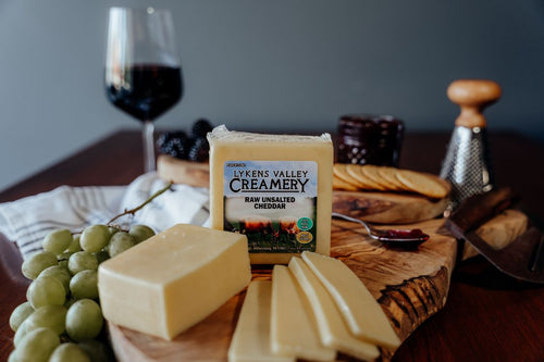 Raw Unsalted Cheddar Cheese