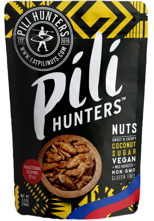 pili hunters nuts with coconut sugar