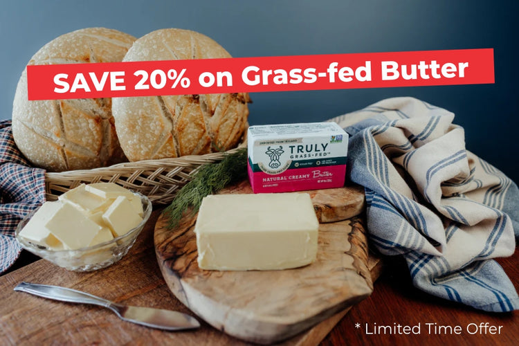 Truly Grass-fed UnSalted Butter - 8 oz