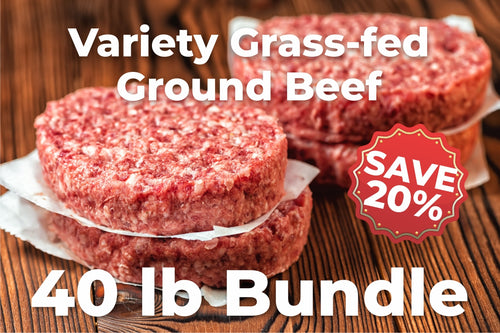 variety grassfed ground beef bundle save 20%