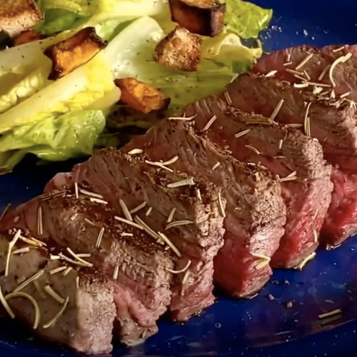 Seared and Oven-Baked Filet Mignon with GiGi