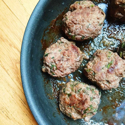 Grass-fed Lamb Meatballs Recipe For Littles