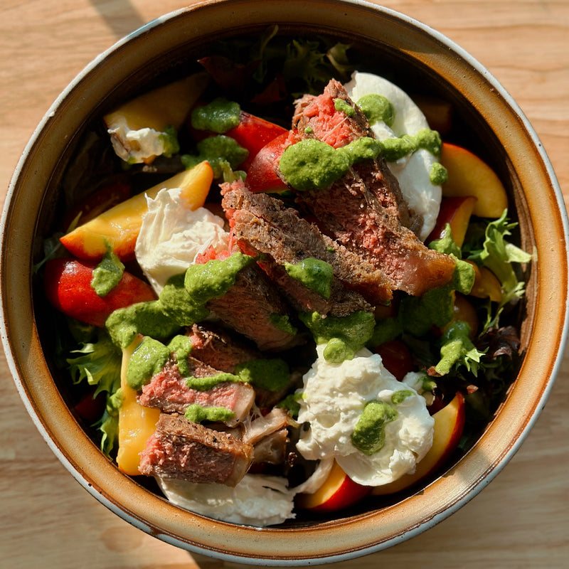 T-Bone Steak Salad with Chimichurri