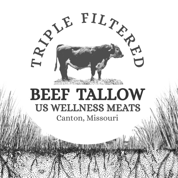 Premium Beef Tallow (Triple Filtered) - 5 gal bucket