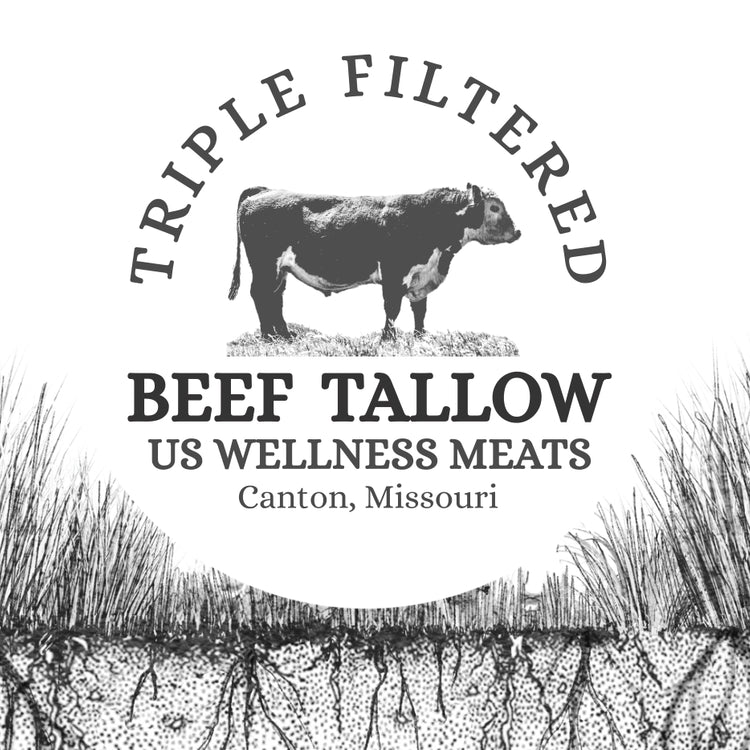 Premium Beef Tallow (Triple Filtered) - 5 gal bucket