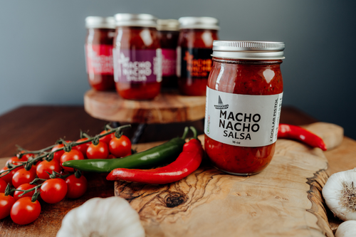 Macho Nacho Salsa, Salsa with peppers and tomatoes