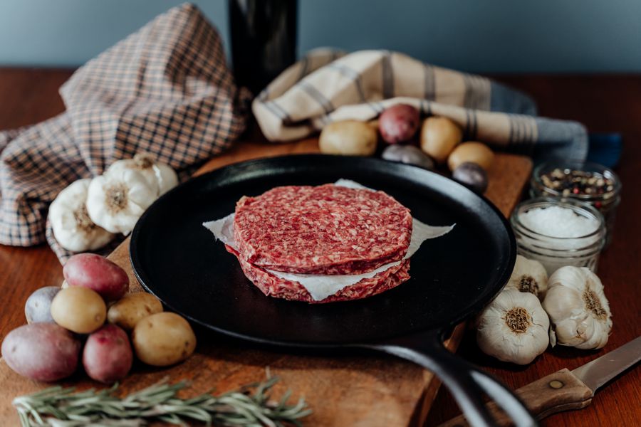 85 Lean Beef Patties 2 (6 oz) patties US Wellness Meats