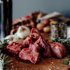 Beef NY Strip Kabobs - 1 lb.