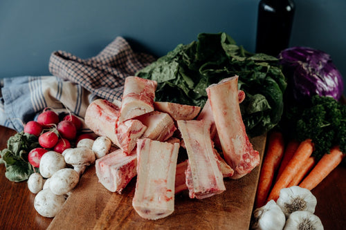 Canoe Cut Beef Marrow Bones