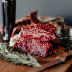 Beef Flat Iron Steaks - 4 (8.5oz) steaks