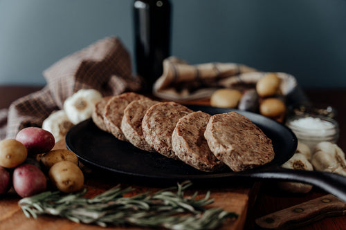 Grass-Fed Beef Polish Sausage Sliders