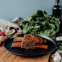 BBQ Beef Short Ribs Slow Cooked
