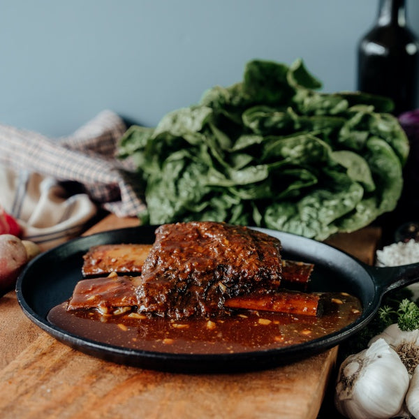 Slow Cooked BBQ Beef Short Ribs